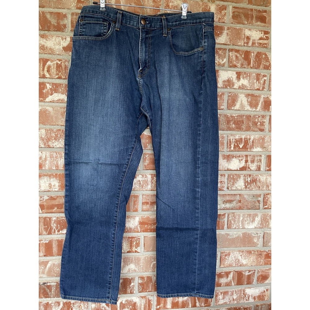 Agave Waterman Men's Jeans 36x29 Relaxed Fit Straight Leg Portland Dark Flex EUC